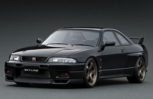 IG1314 1/18 Nissan Skyline GT-R (BCNR33) V-spec Black | LINE UP
