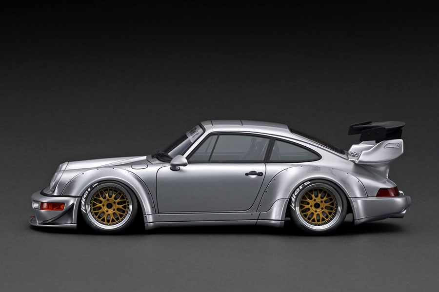 IG2467 1/18 RWB 964 Silver With Engine | LINE UP | [公式] ignition