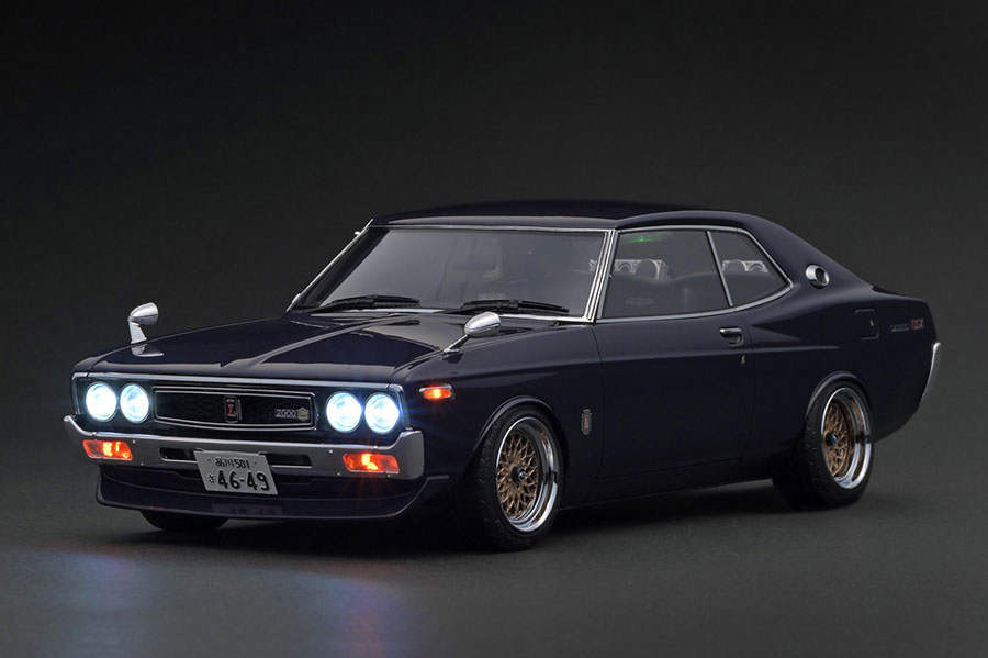 IG3547 1/18 Nissan Laurel 2000SGX (C130) Purple LED Ver. With Mr