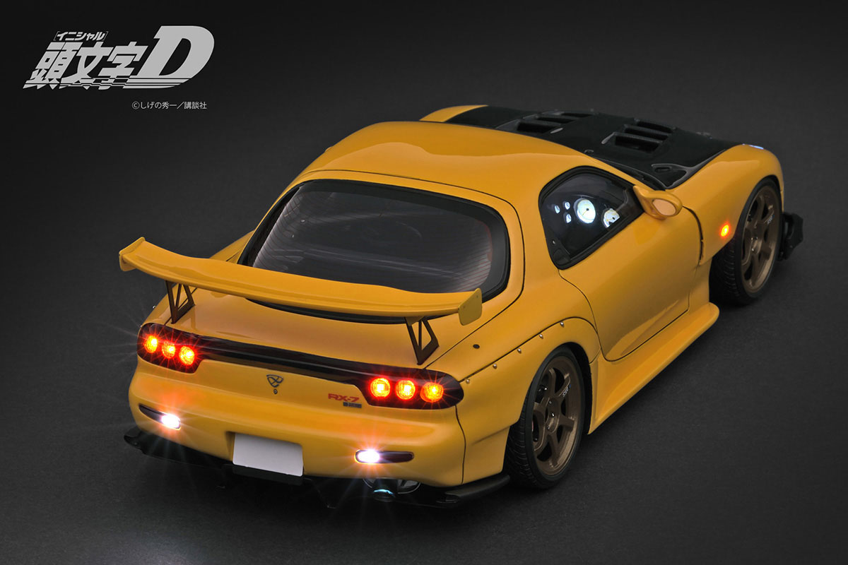 新品 イグニッションモデル 1/18 頭文字D FD3S RX-7 IG2868 IG3801 1