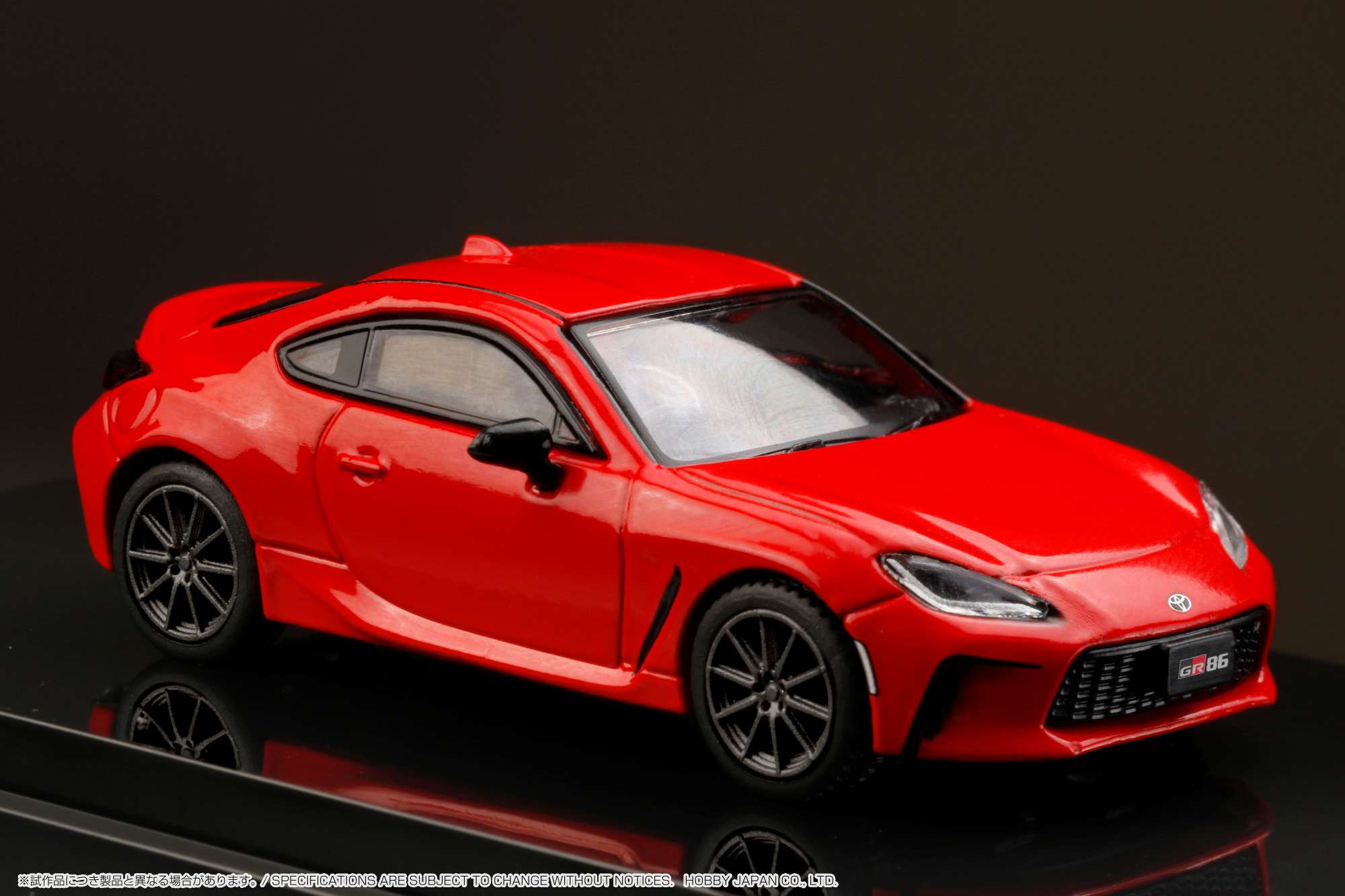 Hobby Japan HJ641048AR Toyota GR86 RZ Spark Red – ignition model
