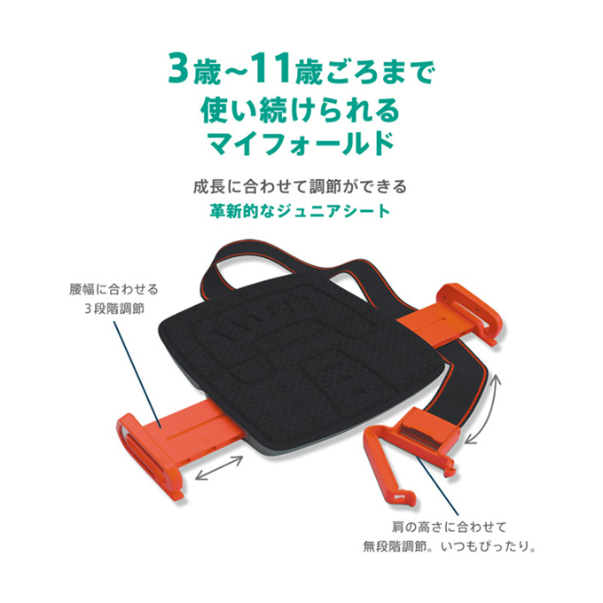 未開封 新品 mifold アメリカ仕様 FMVSS 213 ブースターシート 美品