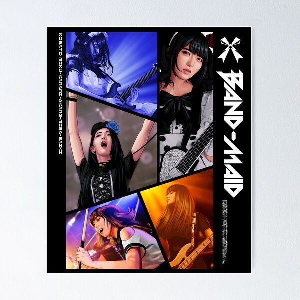 Misa A2 ツアー限定 Poster ポスター BAND MAID Misa A2 ツアー限定