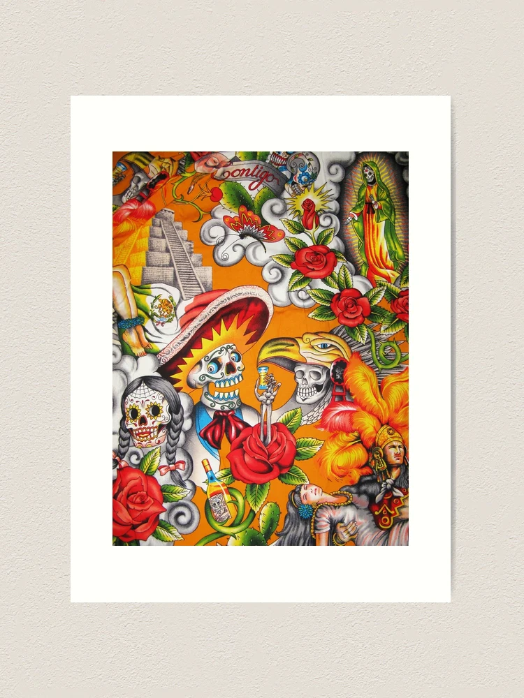 70s Mexican pair art