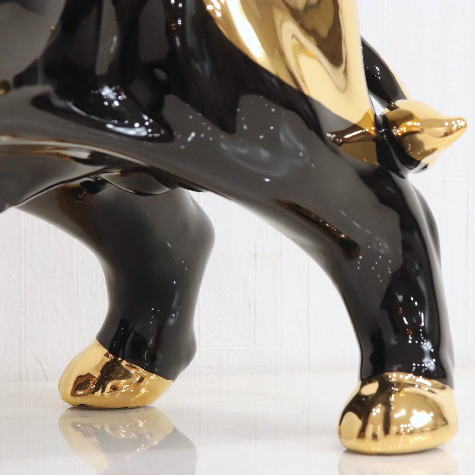 AHURA サイ 置物 イタリア製高級磁器 インテリア 222-1439