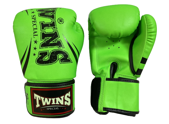 TWINS PU(合成) ボクシンググローブ グリーン | 格闘技通販サイト イイ