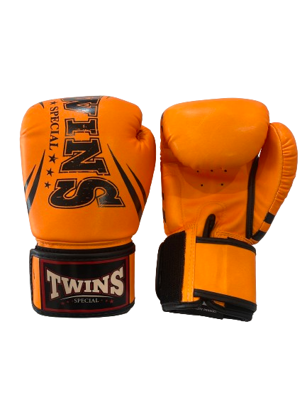新品 正規 TWINS 本格 ボクシンググローブ サイズ選択 PUオレンジ 新品
