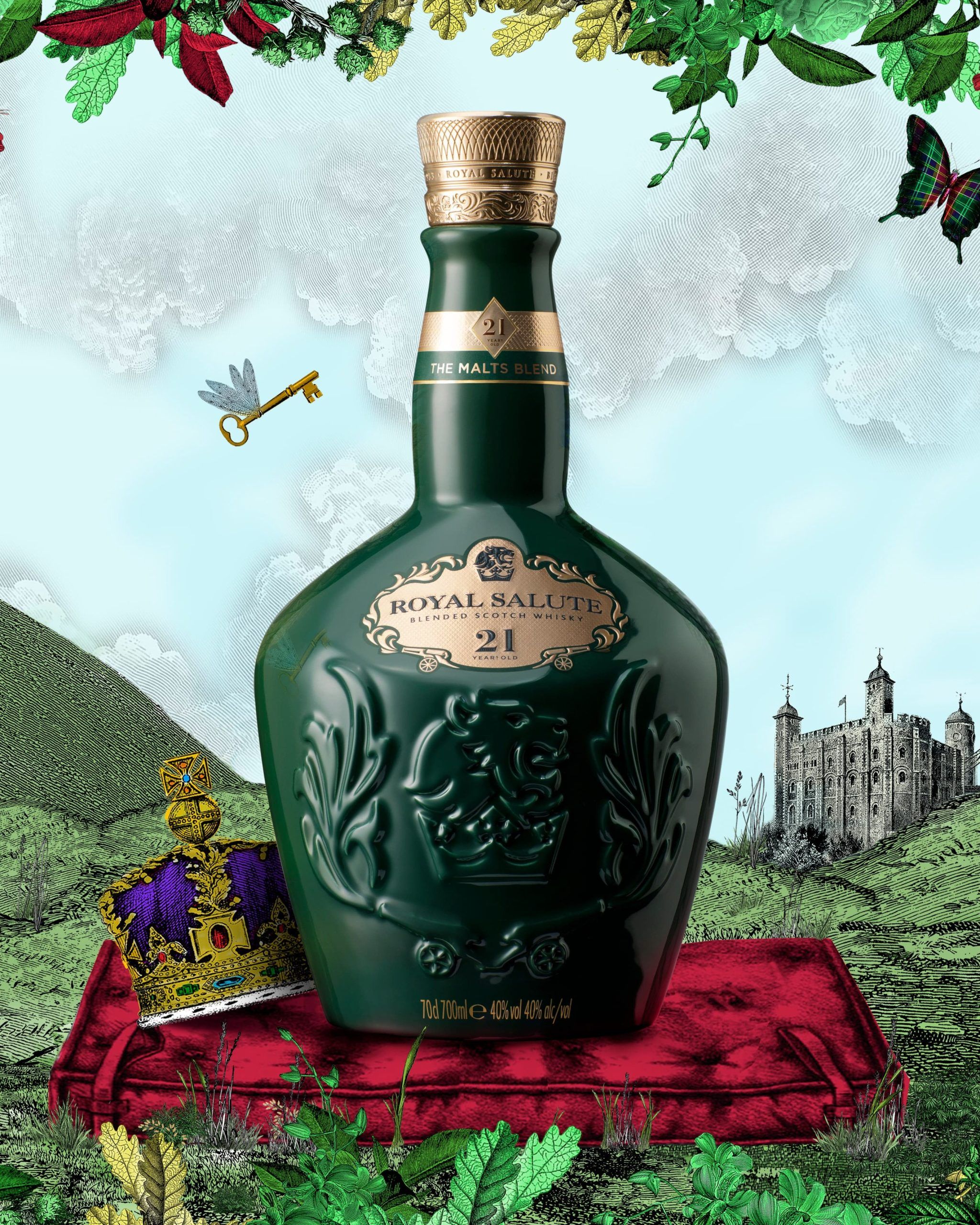 未開栓 古酒シーバスブラザーズ ROYALSALUTE ロイヤルサルート 21年