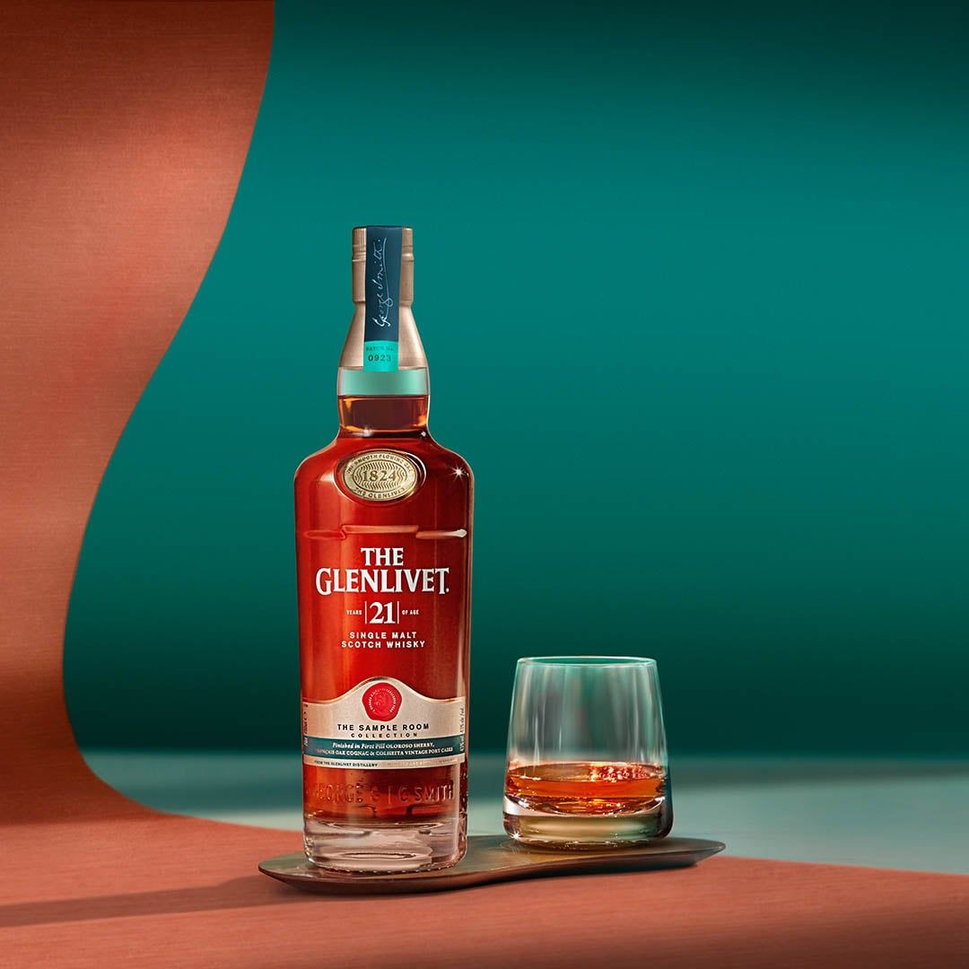 21 Year Old Single Malt Speyside Scotch - The Glenlivet US