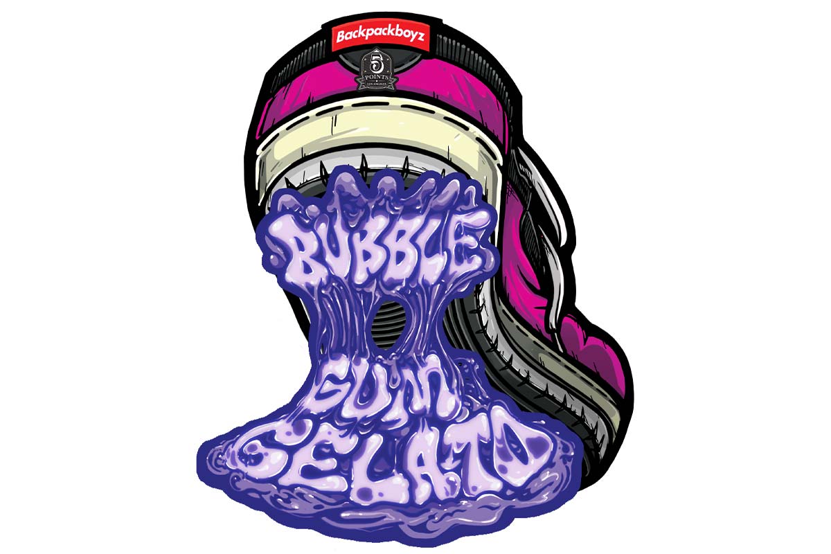 Backpack Boyz Handroll 1G - Bubblegum Gelato - The Flowery Shop