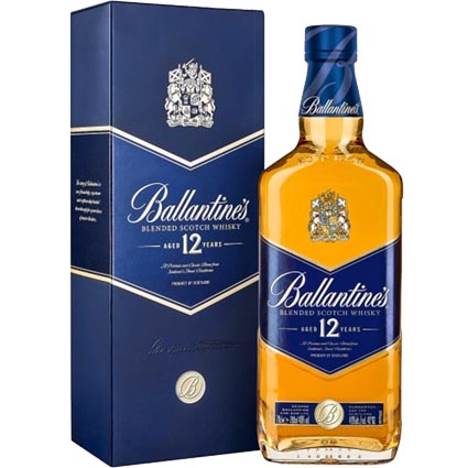 Ballantines Finest Blended Scotch Whisky 1 Litre, Dumbarton - Scotland