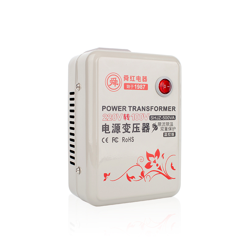 500W 電圧コンバータ、中国メーカー - ShuHong の 220V ～ 100V 電圧