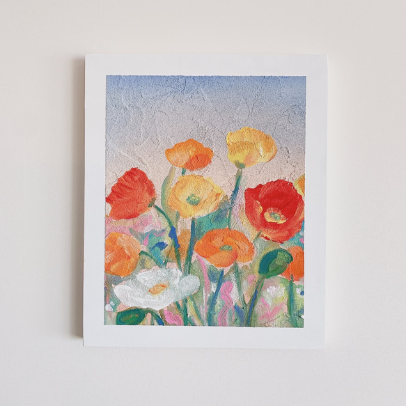 そ*る様 【秋の訪れ】アクリル画 F3 風景画 絵画 そ*る様 【秋の訪れ