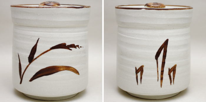 茶器/茶道具 水指（水差し）】 黄瀬戸焼き又は志野焼き又は織部焼き