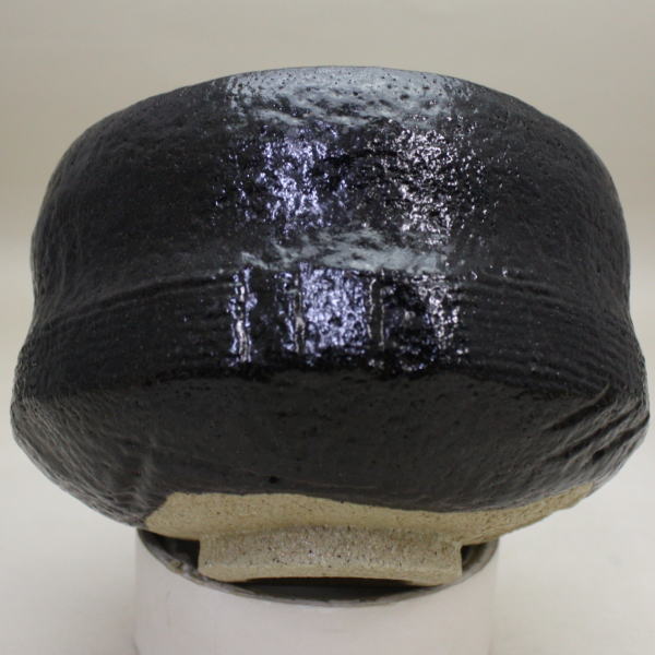 二代 小川長楽 作 黒茶碗 共箱 共布 仕覆 茶道具 茶器 抹茶碗 秀逸品