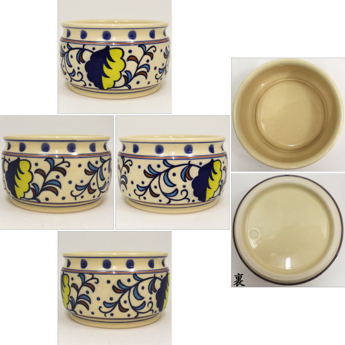 茶器/茶道具 皆具】 オランダ 西尾瑞豊作 （樽に葉たばこ模様） – 今屋