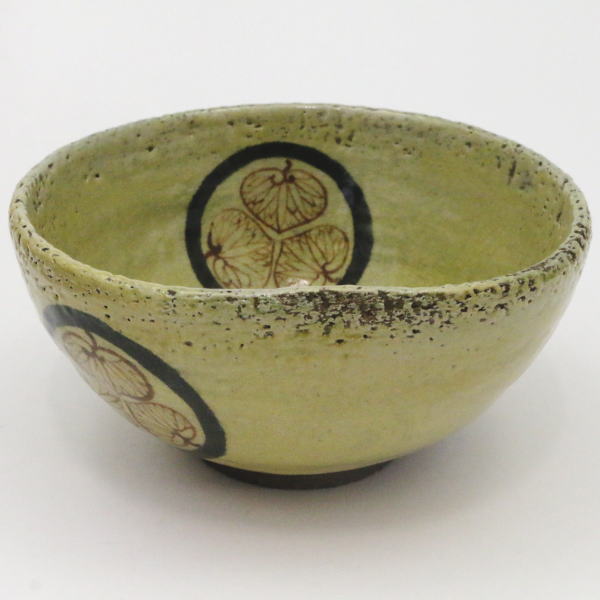 茶器/茶道具 抹茶茶碗】 楽茶碗 ノンコウ写 葵御紋写茶碗 佐々木虚室作