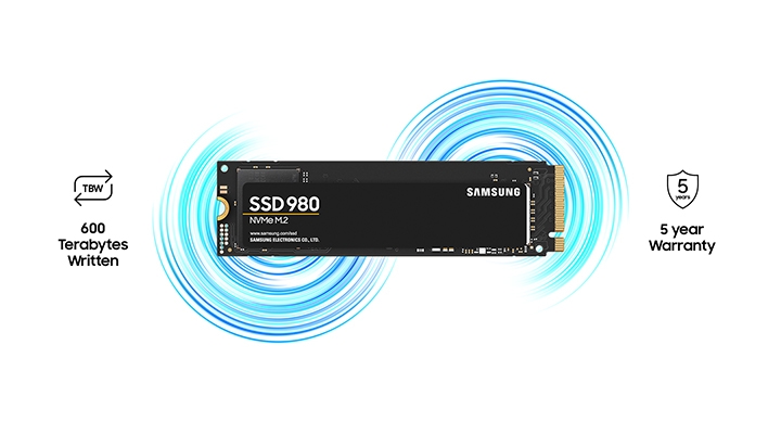 980 PCIe® 3.0 NVMe® SSD 500GB MZ-V8V500B/AM | Samsung Business US
