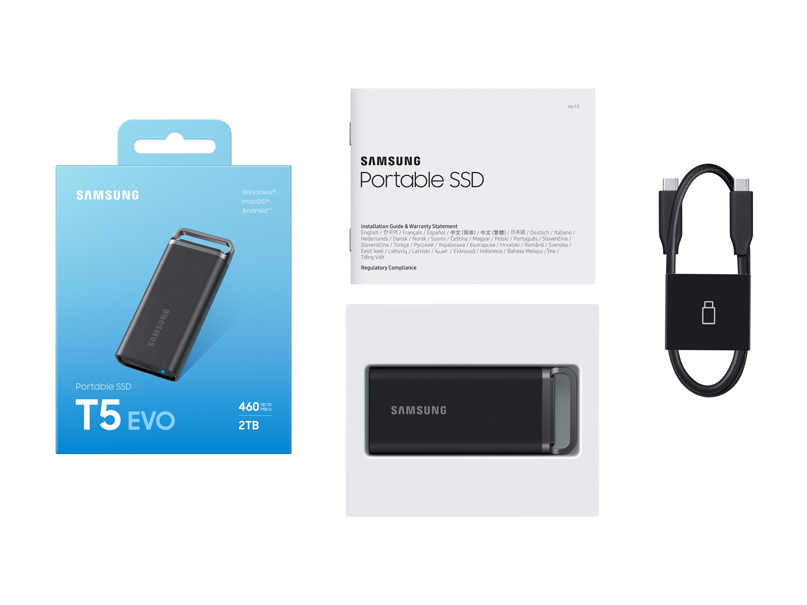 T5 EVO External 2TB Portable SSD | Samsung US