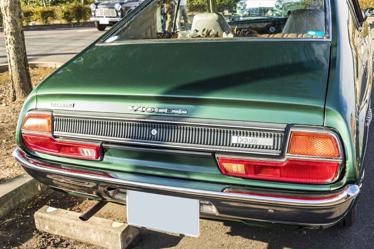 義父から受け継いだ日産「バイオレット」はオリジナルをキープ！「当時