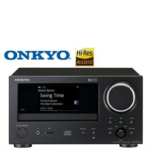 New]CR-N775-B ONKYO network CD receiver black CRN775 CR-N775 CR
