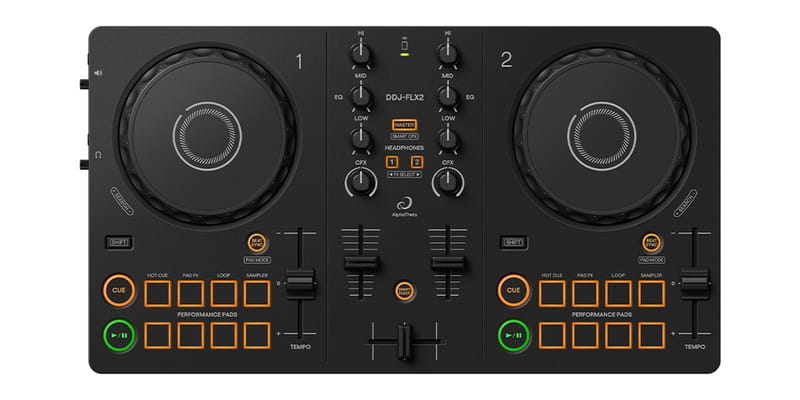 AlphaTheta's New DDJ-FLX2 is a Basic Two-Channel Controller, but