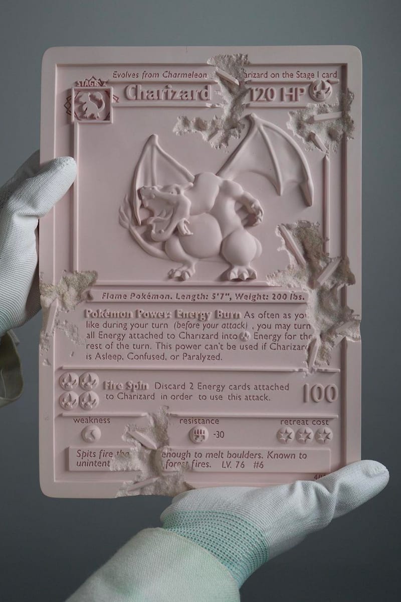 新品未開封！Daniel Arsham x Pokémon Card