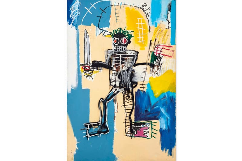 バスキア JEAN-MICHEL BASQUIAT 油絵 3 バスキアの絵画がアジアの