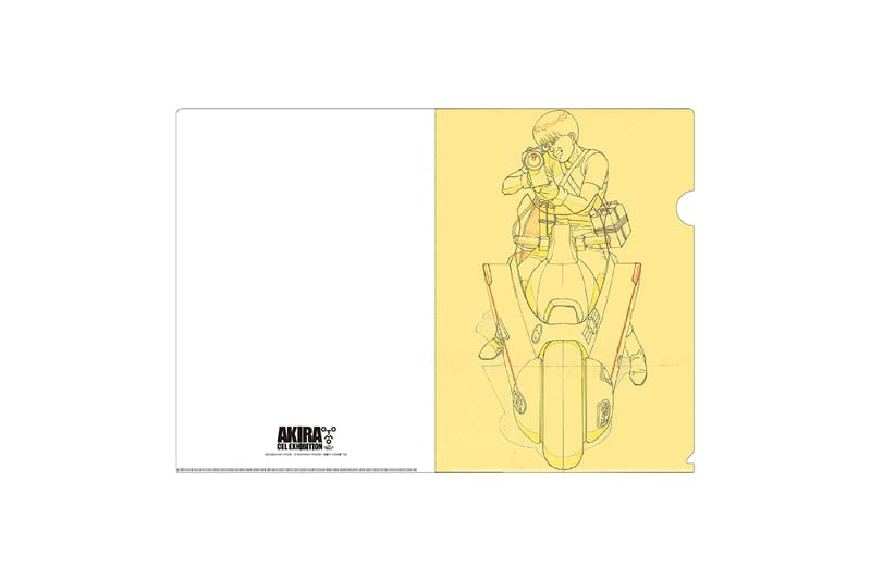 新品 大友克洋 AKIRA セル画展 クリアファイル 全6種6枚セット 未