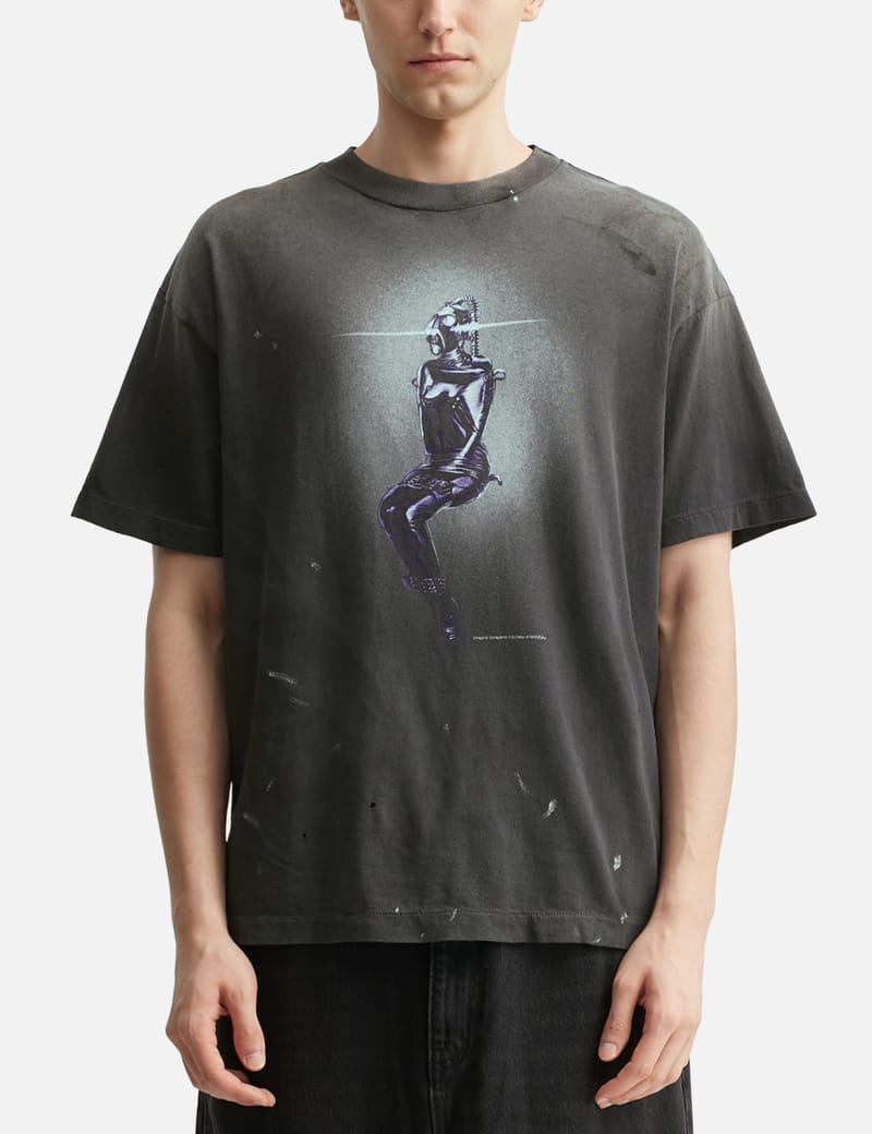Saint Michael SAINT Mxxxxxx x Hajime Sorayama SRYM Mask T-shirt