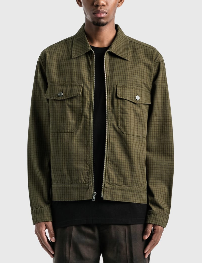 Stüssy - Check Garage Jacket | HBX
