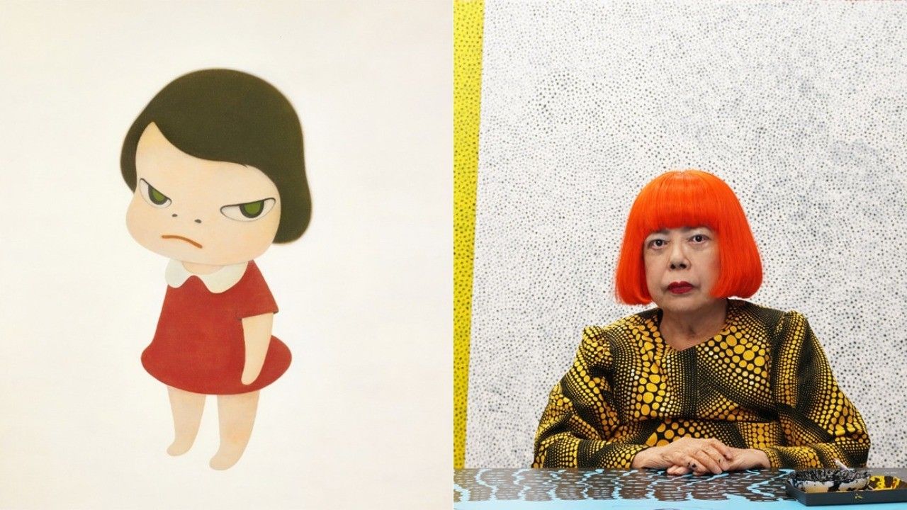 村上隆 ポスター アート 人気画家 (草間彌生 奈良美智) 奈良美智