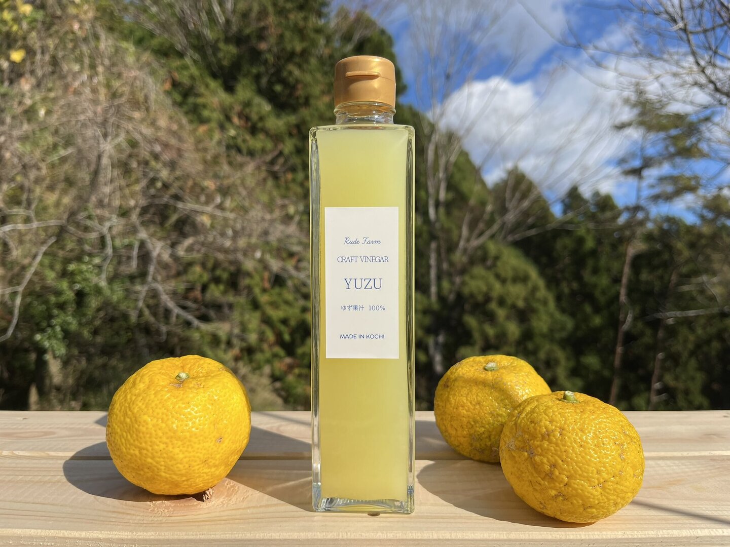 無添加 柚子果汁100% 720ml 6本 ふれあい農園の柚子果汁 無添加 栽培