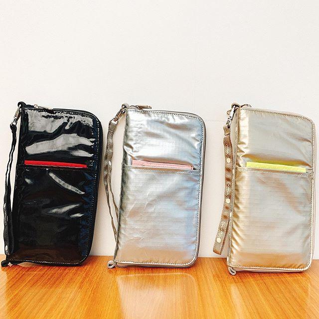 レスポートサック ひとりっぷコラボ 綺麗です。黒いパスポートケース