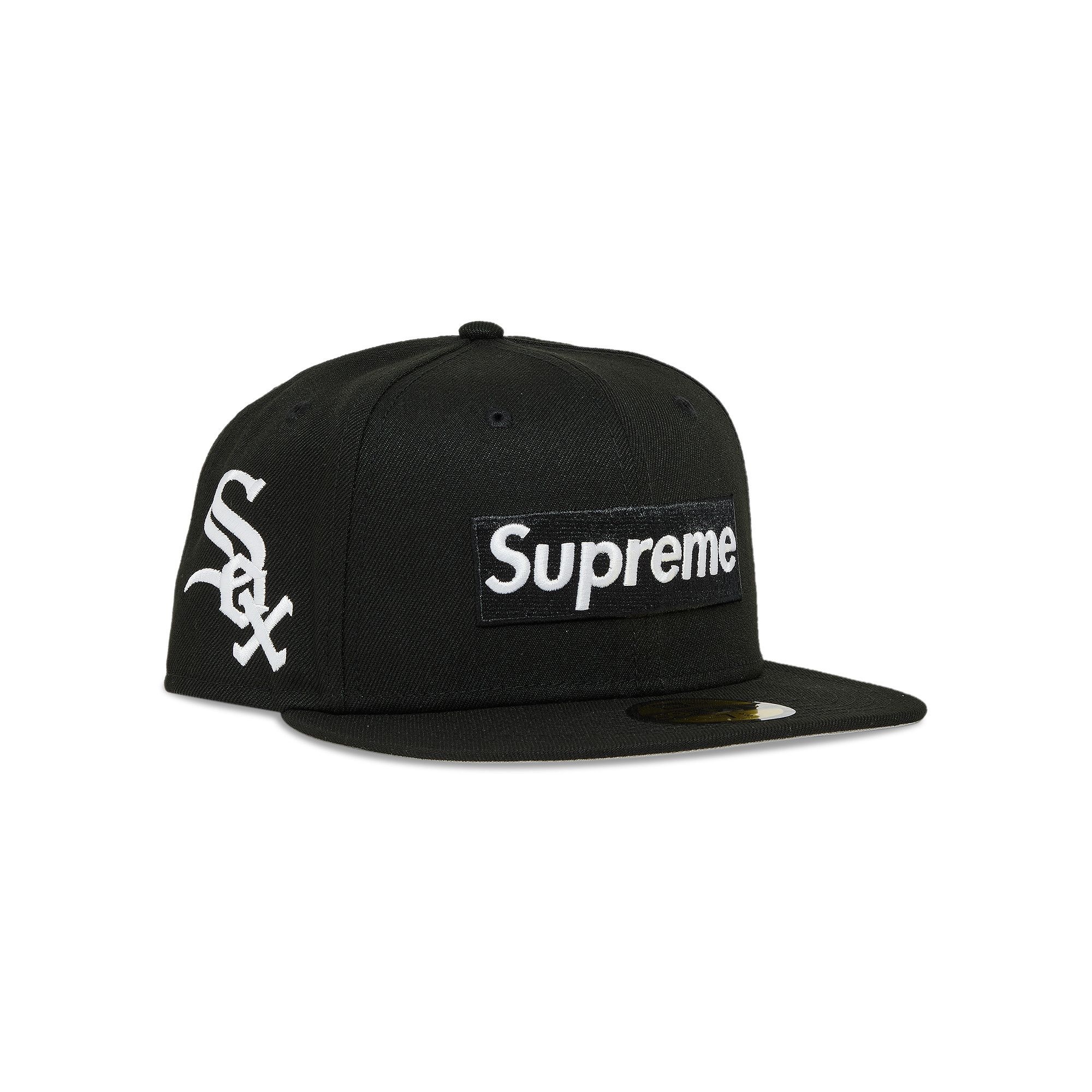 Supreme Supreme x MLB Teams Box Logo New Era 'Black - Chicago