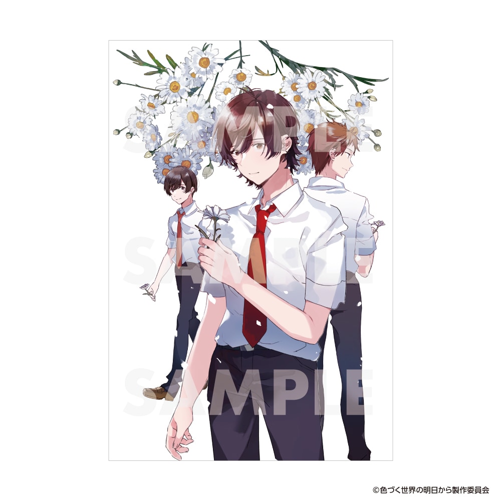 色づく世界の明日から」クリアファイルセットA | アニメキャラクター