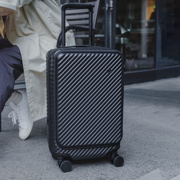 スーツケース 機内持ち込み フロントオープン 36/44リットル ハント