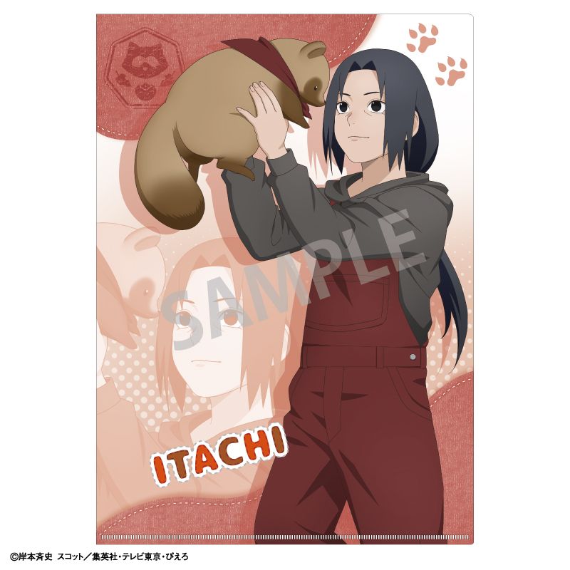 NARUTO-ナルト- 疾風伝_A4シングルクリアファイル うちはイタチ/少年期