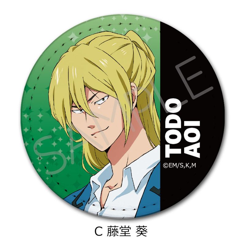 忘却バッテリー ファン感謝デー 缶バッジ 藤堂葵 藤堂 忘却バッテリー