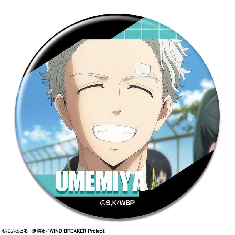 WIND BREAKER サンリオ 缶バッジ 梅宮一 40点 WIND BREAKER サンリオ