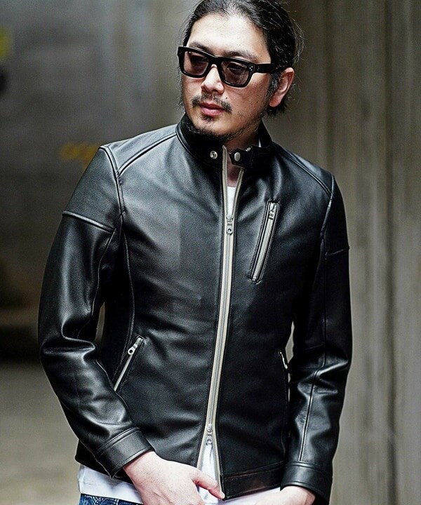 ラトルトラップ ラム レザー ジャケット シングル ライダース ダブル