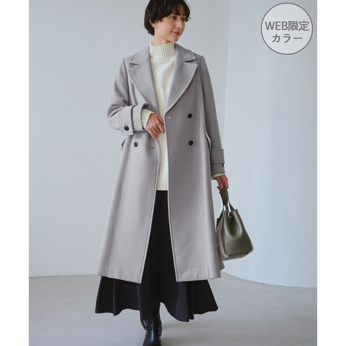 JAPAN FABRIC ダブルチェスターコート/一部WEB限定カラー | ロペ