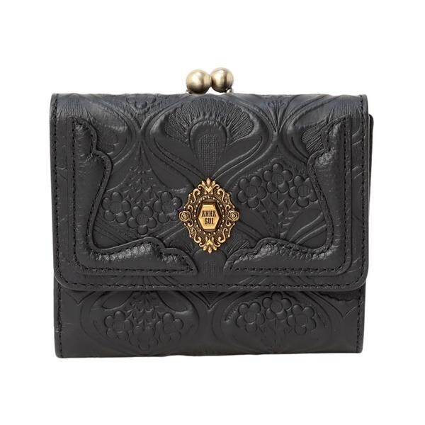 芍薬 新品 アナスイANNA SUI 折財布 ノヴァ ノヴァ 口金二つ折り財布