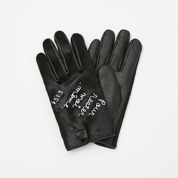 40周年】エンブロイダリー刺繍 レザーグローブ / 手袋 | 5351プール