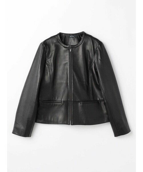 U.K. ラムレザージャケット （テーラードジャケット）｜Aquascutum