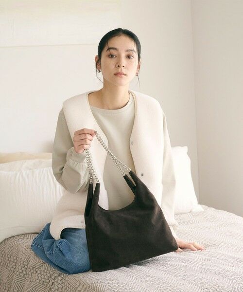 スエードライク チェーン ショルダーバッグ （ショルダーバッグ