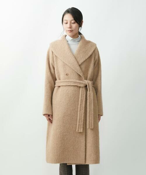 セール】 アルパカシャギーロングコート （その他アウター）｜GIANNI