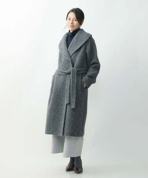 セール】 アルパカシャギーロングコート （その他アウター）｜GIANNI