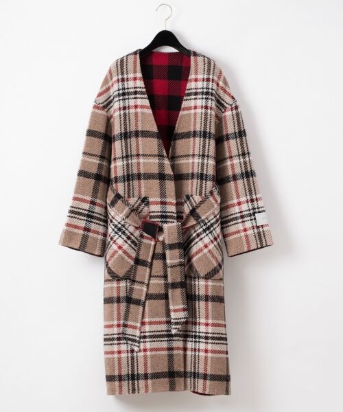 セール】 リバーチェックコート （その他アウター）｜GRACE