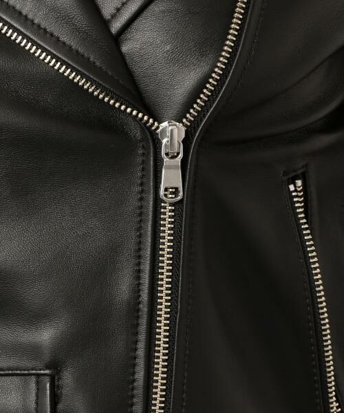 ◇FM SHEEPレザー ライダースジャケット （レザーブルゾン・ジャケット